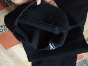 Black Straight Leg Jeans