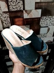 Stylish Black SHEIN Platform Mules