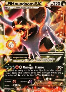 MHoundoom EX Pokemon Card