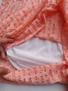 Peach Top with Inner (Size XL)