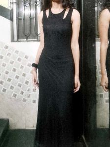 Elegant Black Maxi Dress