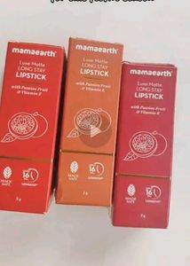 Mamaearth Luxe Matte Lipstick 💄 Pack of 3