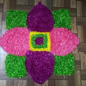 Cute Flower Rangoli