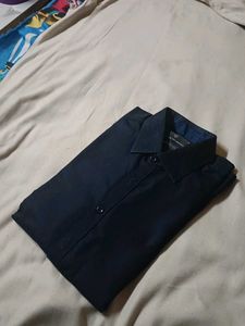 Navy Blue Partywear Shirt