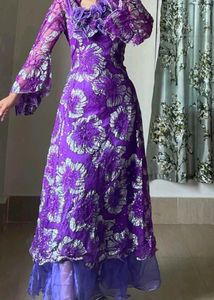 Purple Glitter Dress