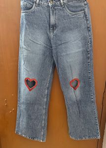 Sweetheart Cut Denim