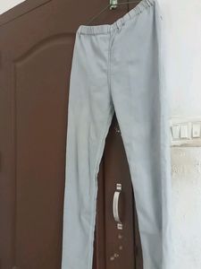 Grey Flexible Jeggings