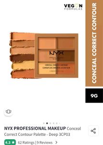 Conceal, Correct, Contour Palette