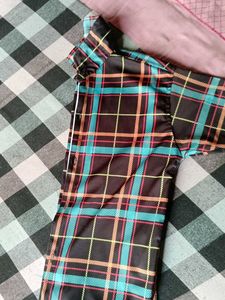 XL Plaid Print Shirt