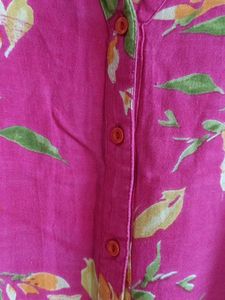 Floral Print Shirt Top