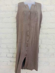 Midi Straight Slit Dress