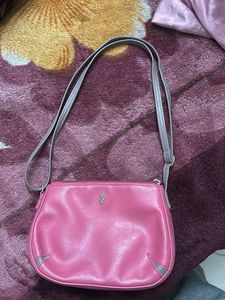 Pink Crossbody Bag