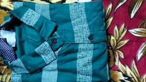 Men&#39;s 🚹 Casual Cotton Shirt 👚🎽 Size M