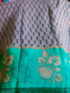 Elegant Embroidered Saree