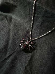 Spider Pendant Necklace