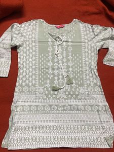 Elegant Sage Green Kurti