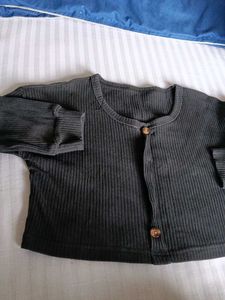 Black Crop Top For 8-10 Yrs
