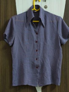 Checked shirt👔