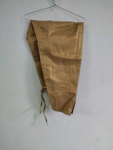 Gold Silk Pants