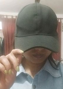 Cotton Black Cap, Men And Women Both Wear
