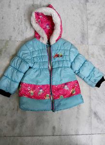 Kids Winter Padded Hooded Jacket