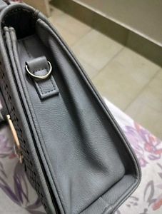 Elegant Grey Handbag / Slingbag