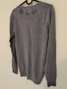 Grey Woolen Top
