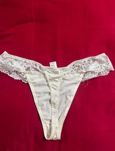Lace Trim Thong