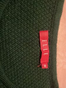 Short Green Knit Dress