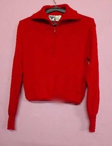 Vintage Red Pullover Sweater
