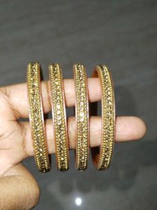 Colorful Beaded Bangles