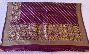 Elegant Magenta Saree