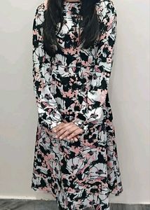 Floral Print Midi Dress