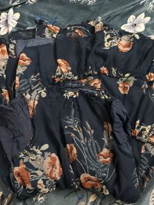 Floral Print Tiered Dress