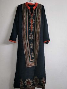 Elegant Embroidered Kurta
