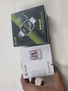 Earbuds And Smartwatch