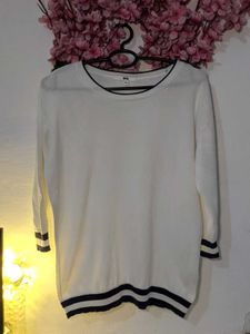Korean Style College Wear Woolen Top