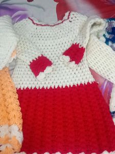 Woolen Frok  Combo For Kids