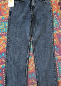 Grey Denim Jeans