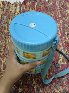 Plastic Tiffin Box Inside Steel