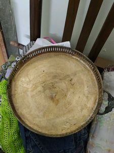 Vintage Round copper Tray