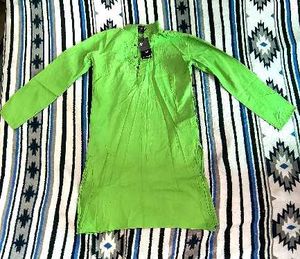 Green Kurta