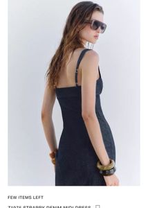 Zara Denim Button-Down Dress