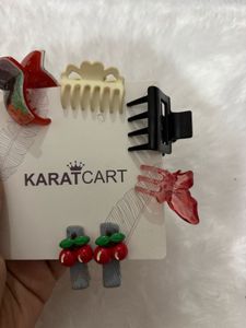 Hair Clip &amp; Scrunchie Set
