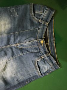 Bootcut Ripped Jeans