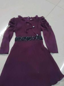 Girls' Purple Dress