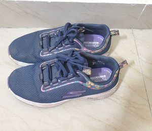 Skechers Brand Floral Print Shoes