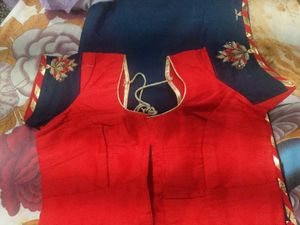 Party Wear Heavy Silk Saree Wth Blouse for  Women