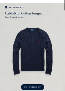 Ralph Lauren Cable Knit Pullover