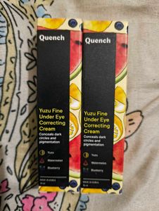 pack of 2, yuzu fine under eye correcting cream